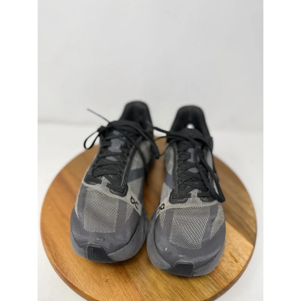 On Cloudsurfer Black Shadow Grey Running Shoes‎ Womens 7.5 3WE30050106 CloudTec